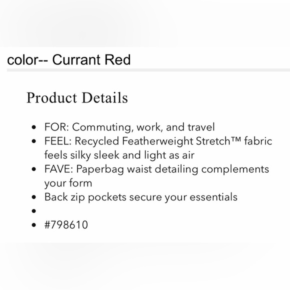 Athleta Savannah Skirt Midi Skirt Currant Red size Medium - Picture 15 of 16